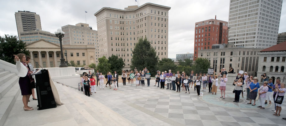 ERA event on Virginia Capitol steps
